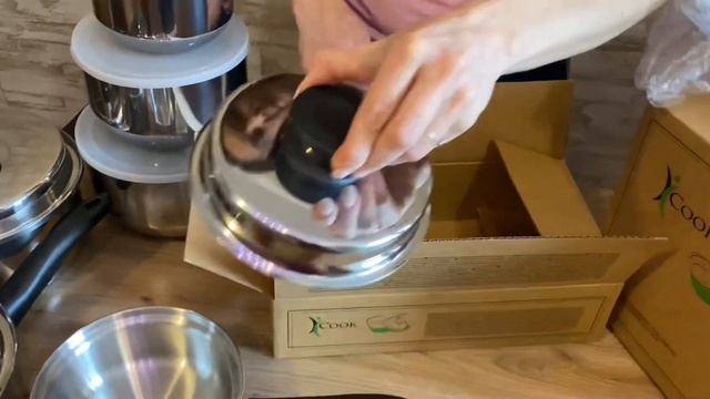 Юхху! У меня теперь есть набор крутых кастрюль Icook?