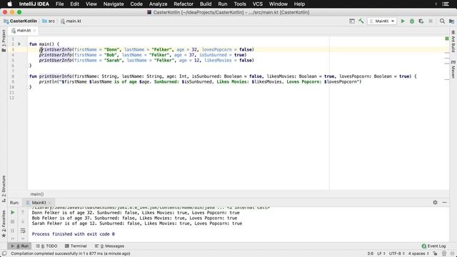 How to use Default Argument Values in Kotlin смотреть онлайн