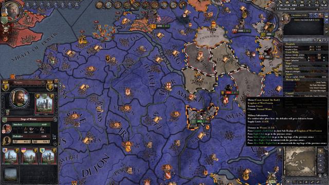 Let's Play Crusader Kings II Iron Century France - Part 43 смотреть онлайн