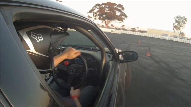 RB26 sil80 10/10 drift matsuri mallala Ben Crawford 31-8-13 HD смотреть онлайн