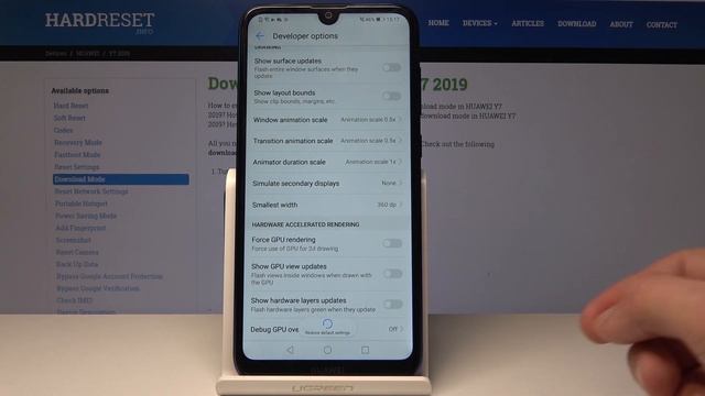 Enable Developer Options in HUAWEI Y7 2019 - OEM Unlock / USB Debugging смотреть онлайн