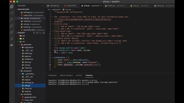 Building a Password Generator Using Django смотреть онлайн