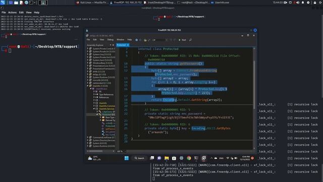 Support Hackthebox Part#01 смотреть онлайн