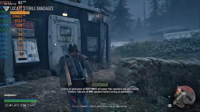GeForce GTX 1650 - Intel Core i5-11400 - Days Gone FPS Test (High Settings) смотреть онлайн