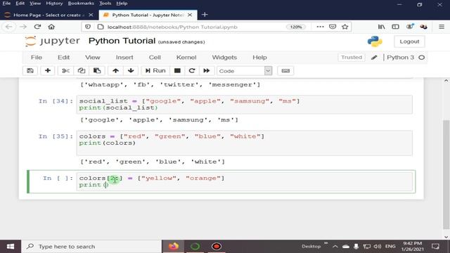 Reassigning A Python List | Python 4 You | Lecture 108 смотреть онлайн