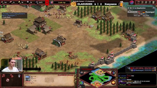 Этот корабль контрит ВООБЩЕ ВСЁ [Age of Empires 2] смотреть онлайн