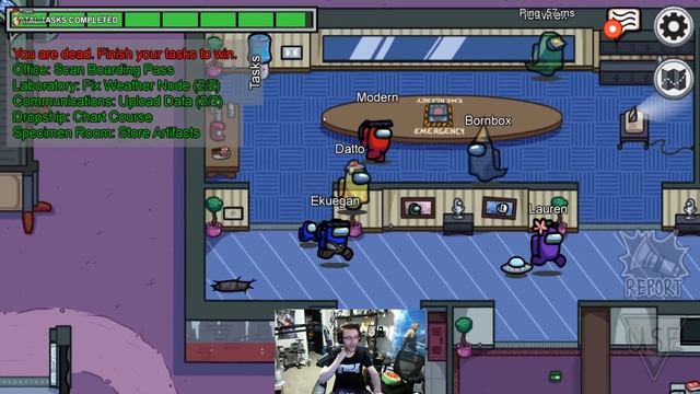 Everyone is Dumb and Bad - Among Us w/ Destiny Creators & Dream Team смотреть онлайн