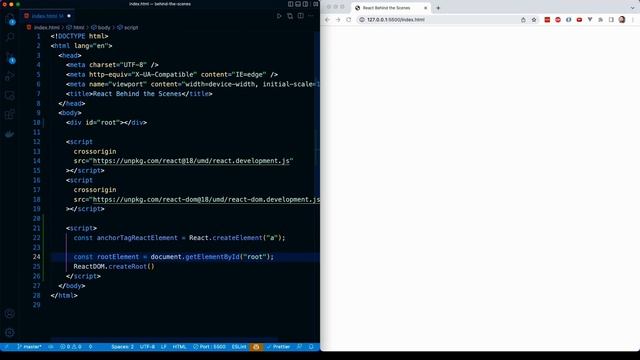 React Masterclass #98 - The React.createElement Method I смотреть онлайн