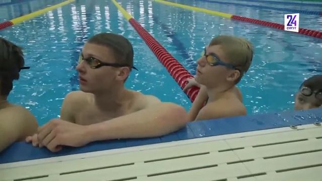 Для юных пловцов мастер-класс провел Олимпийский чемпион смотреть онлайн