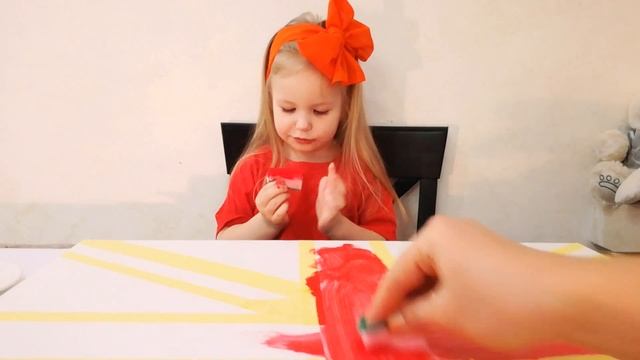 Рисуем Британский флаг.Draw the British flag. смотреть онлайн