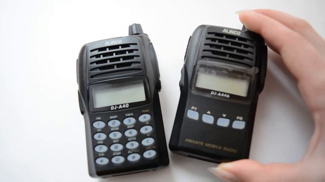Рация Alinco DJ A446 и Alinco DJ A40. Обзор сравнений смотреть онлайн