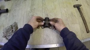 ЗАМЕНА КРЕСТОВИНЫ КАРДАННОГО ВАЛА