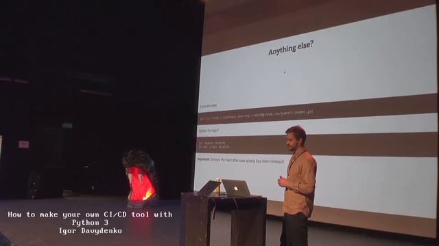 How to make your own CI/CD tool with Python 3 - Igor Davydenko [PyCon Estonia 2019] смотреть онлайн