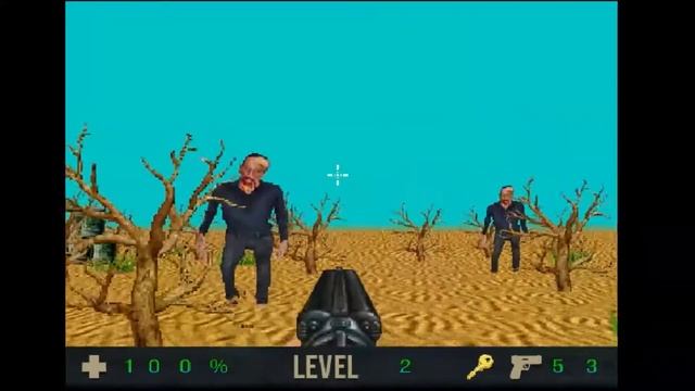 ZOMBIES AND DIAMONDS GAMEPLAY RETRO STYLE SHOOTER смотреть онлайн