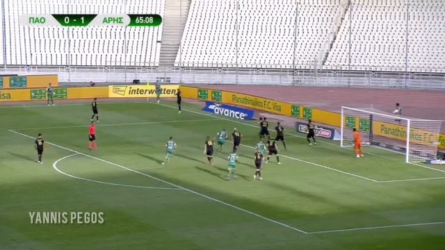 Παναθηναϊκός - Άρης 0-1 4η 4/10/20 Nova смотреть онлайн