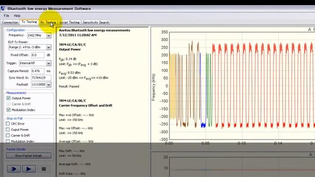 How to test a Bluetooth low energy device using the Anritsu MT8852B смотреть онлайн