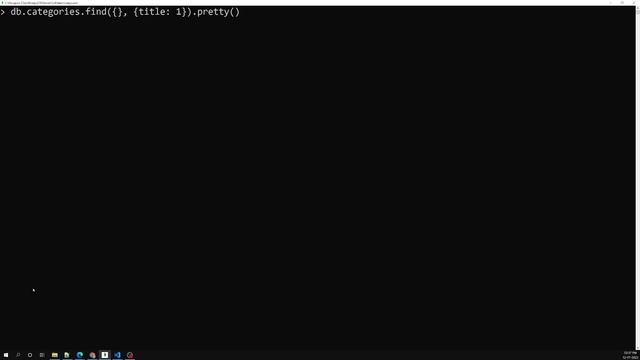 12. Get specified fields in documents using projection and also adding embedded documents - MongoDB смотреть онлайн