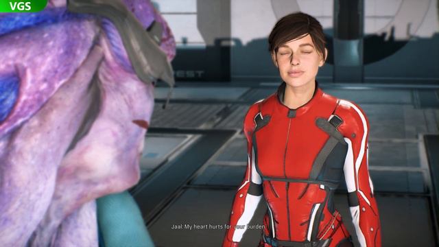 Mass Effect Andromeda: Jaal Romance - Before Final Mission смотреть онлайн