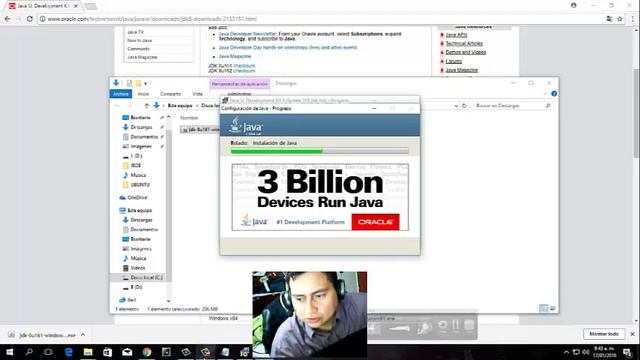 Instalacion de java JDK en Windows 10 смотреть онлайн