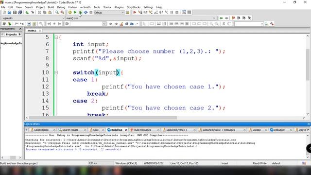 C Programming Tutorial for Beginners 17 - Switch Statement in C смотреть онлайн