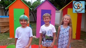 Экстремальные прятки с Динозавром и Пол - это лава. Манкиту