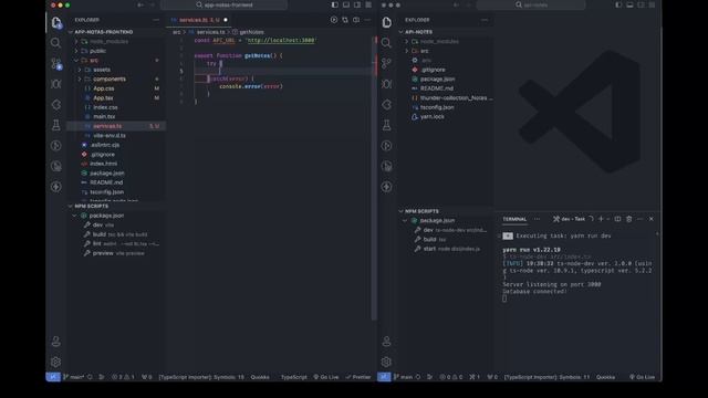⚛️ [App Notas] Parte 5 - Obtener Notas | REACT + TYPESCRIPT + STYLED-COMPONENTS смотреть онлайн