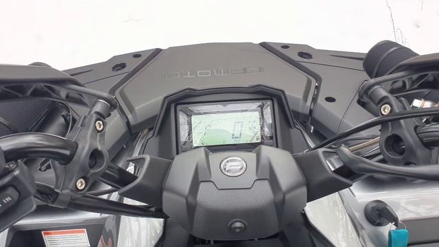 CFORCE600 старт, стоп, управление лебёдкой. Часть 1 смотреть онлайн