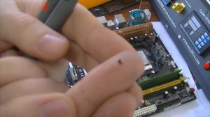 Ремонт материнской платы: автостарт.