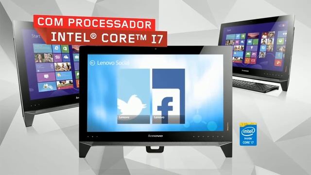 Saldão da Informática | All in One B550 Intel Core i7 8GB 1TB Touch 23" Windows 8.1 - Lenovo смотреть онлайн