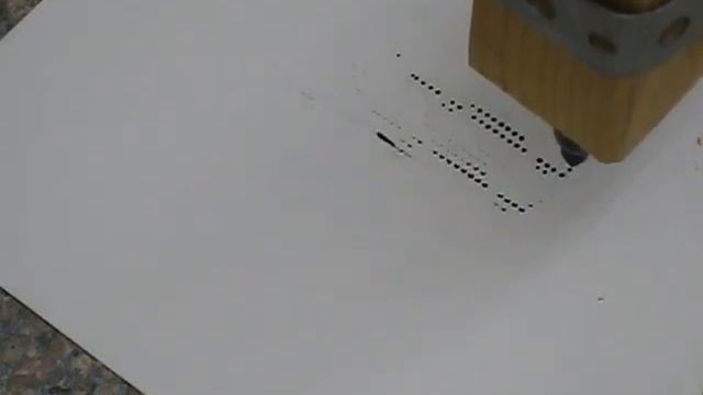 Homemade Two-Axes Plotter/Printer