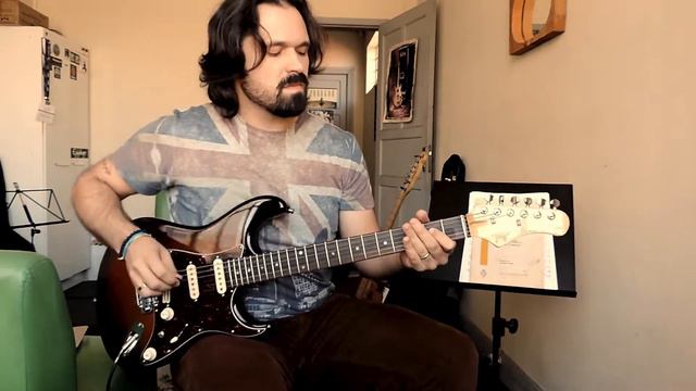 Deep Purple - Fireball - guitar cover (Roberto Hendrigo) - TAGIMA T805 смотреть онлайн