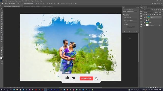 Photoshop 2022 masking PNG Layer Tutorial Free mask Download смотреть онлайн