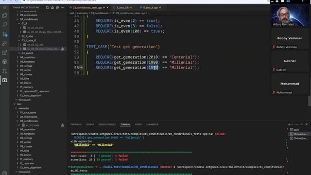 020923 C++ bool, conditionals, and switch смотреть онлайн