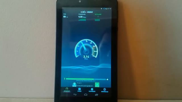 Kiano Slimtab 7 3G GPS TEST смотреть онлайн
