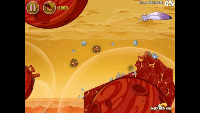 Angry Birds Space Red Planet 5-5 Space Eagle Walkthrough смотреть онлайн