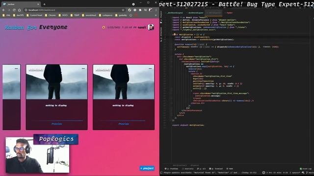 Building Kanban Board in React : #webdev #motionDesign #reactjs #reactRouter смотреть онлайн