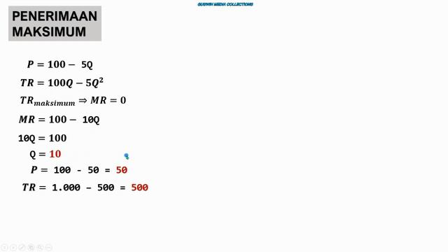 CARA MENGHITUNG TOTAL PENERIMAAN MAKSIMUM смотреть онлайн