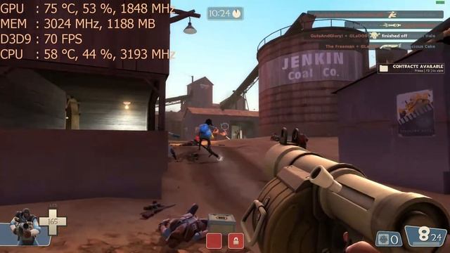 Team Fortress 2 on the Nvidia GT 1030 a $70 graphics card: PC 1080p, intel i5 2400 смотреть онлайн