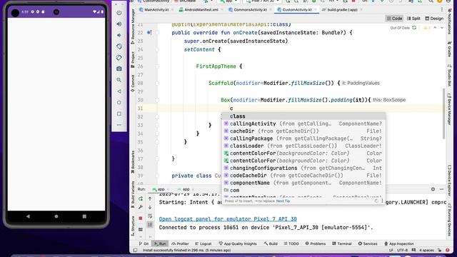 Kotlin With Jetpack Compose Ui And Material 3: Change Ripple Effect Color смотреть онлайн