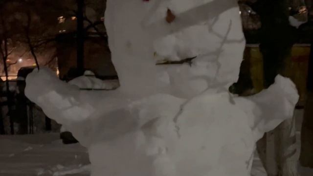 Снеговик на Новый год! С Новым 2020 годом! смотреть онлайн