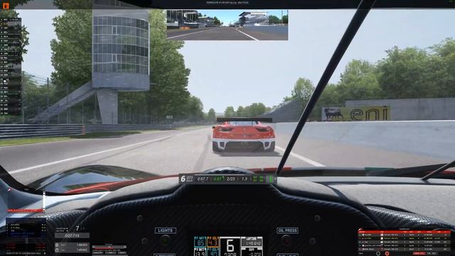 Assetto Corsa Ferrari 458 Gt2 Monza good fight for first place 4k смотреть онлайн