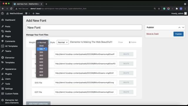 How To Add Custom Fonts In Elementor? смотреть онлайн