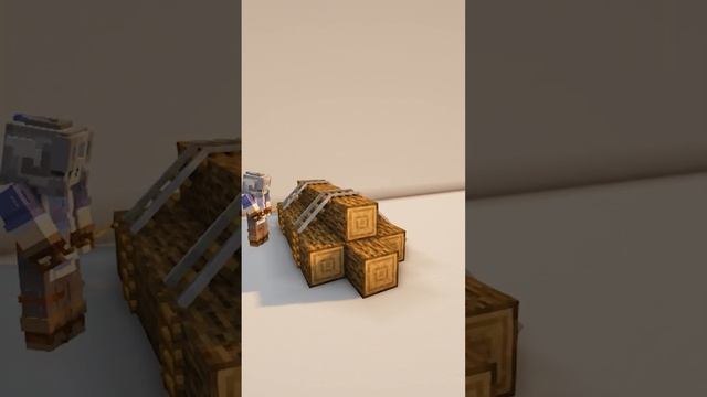 How to Make an Easy Log Stack in Minecraft! ?? смотреть онлайн