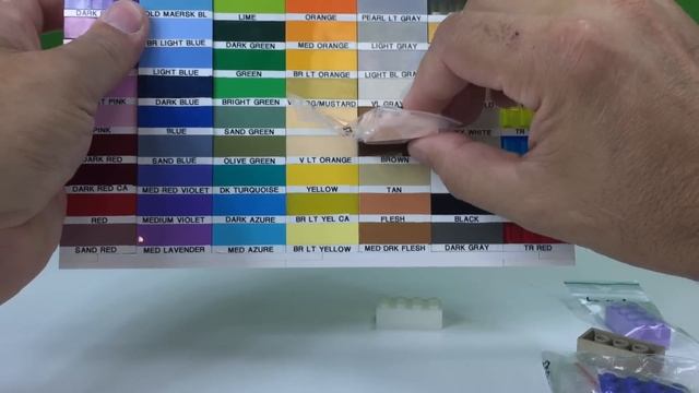 LEGO Bricklink Haul 3001 A Brick Oddity 2x4 Brick Color Chart Additions смотреть онлайн