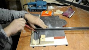 Простая прилада для заточки ножей рубанка. Часть1. Продолжаю видео -Опять "Кабриоль"  .