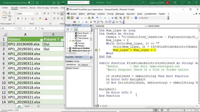 Techniques avancées du débogueur VBA смотреть онлайн