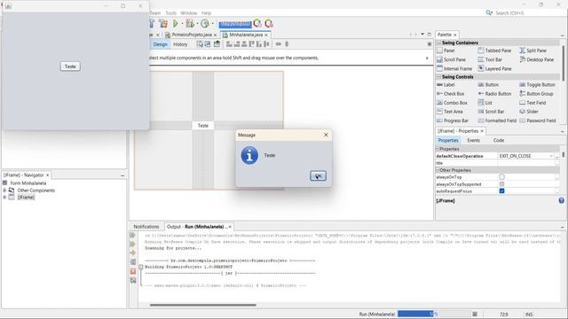3 FERAMENTA PARA CRIAR INTERFACE GRÁFICA NO JAVA смотреть онлайн