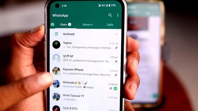 WhatsApp Par Ghadi Ka Nishan Kyon Aata Hai, WhatsApp Me Disappearing Message Ka Matlab Kya Hota Hai смотреть онлайн