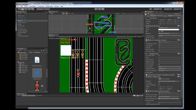 2D Racing Game Countdown Start смотреть онлайн