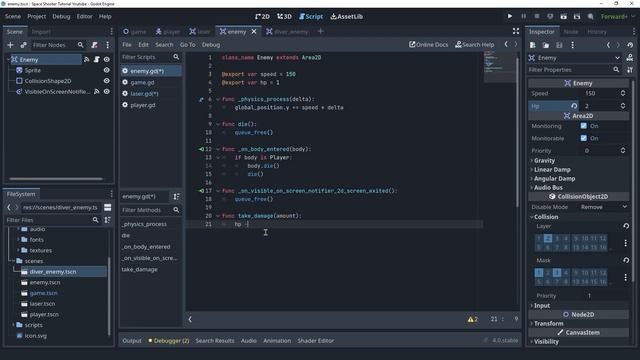 How To Make A Space Shooter Game In Godot 4 (Complete Tutorial) смотреть онлайн